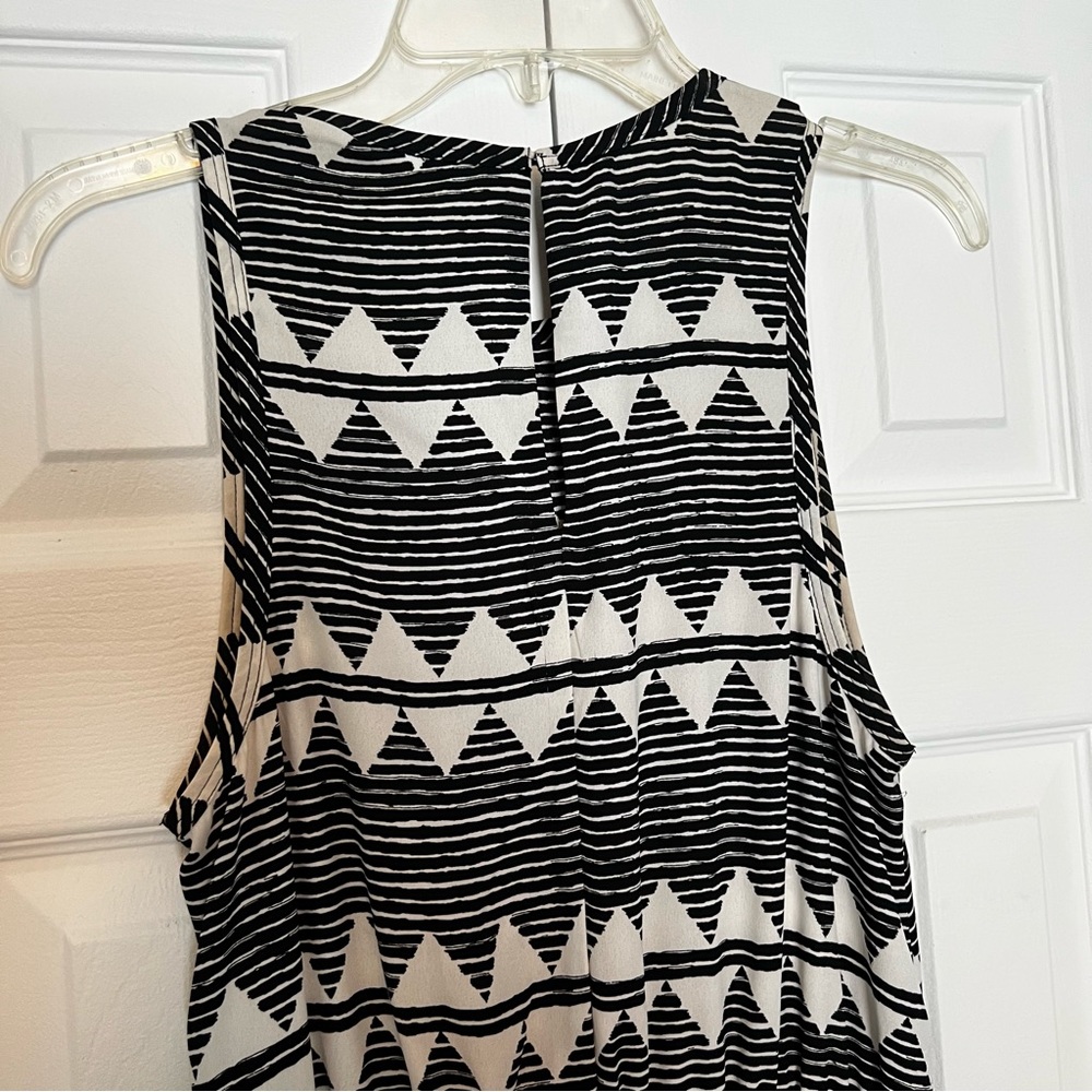 H&M B/W Maxi Dress